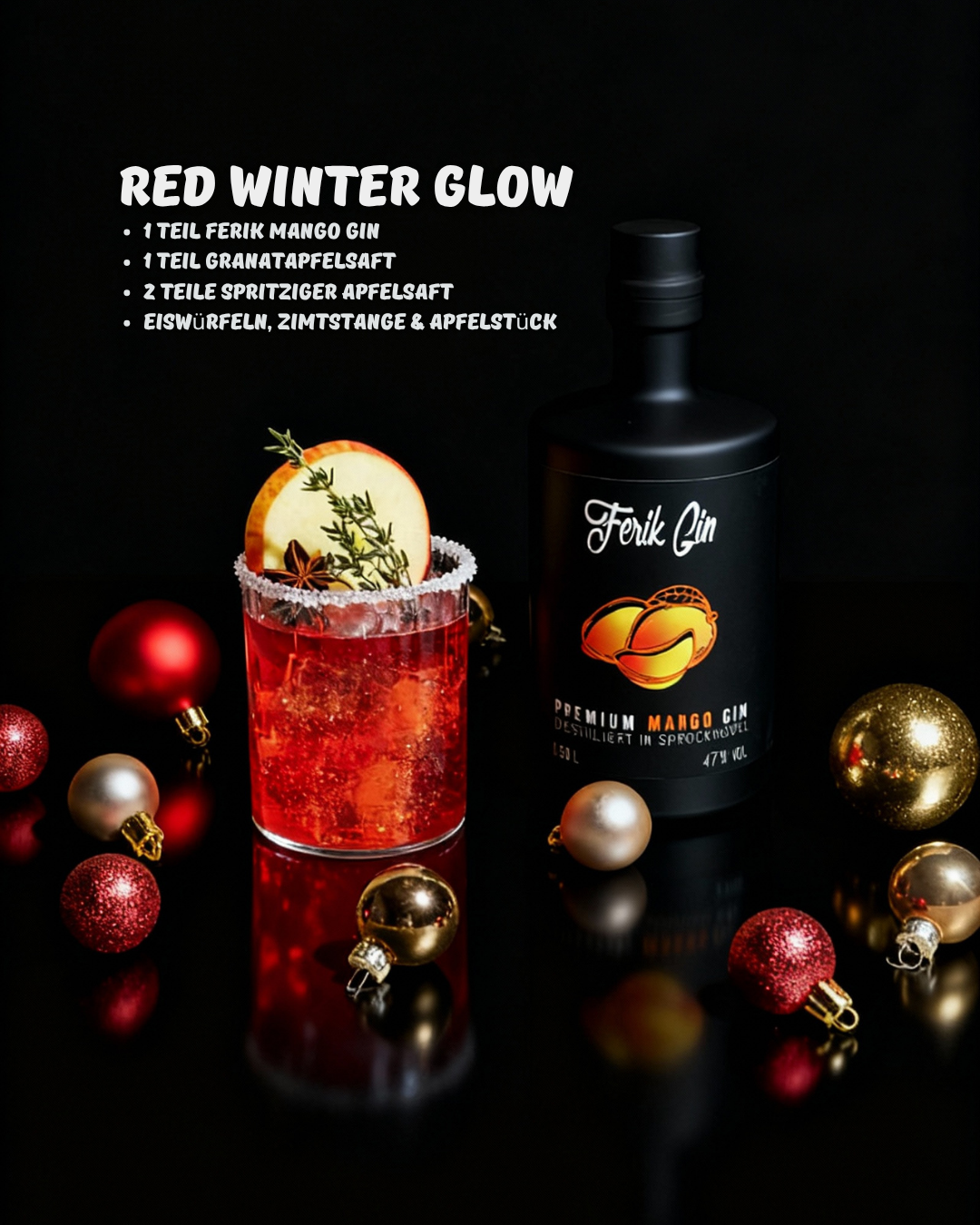 Ferik Premium Mango Gin | 500 ml